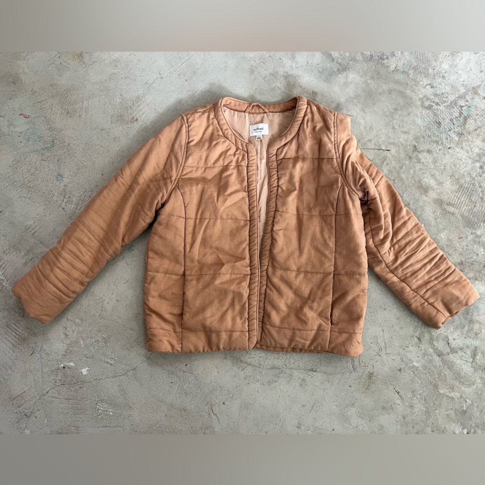 Wilfred quilted jacket small